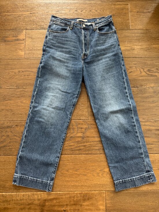 Levi's Ribcage Straight Ankle Tailored Women's Jeans - Picture 4 of 8